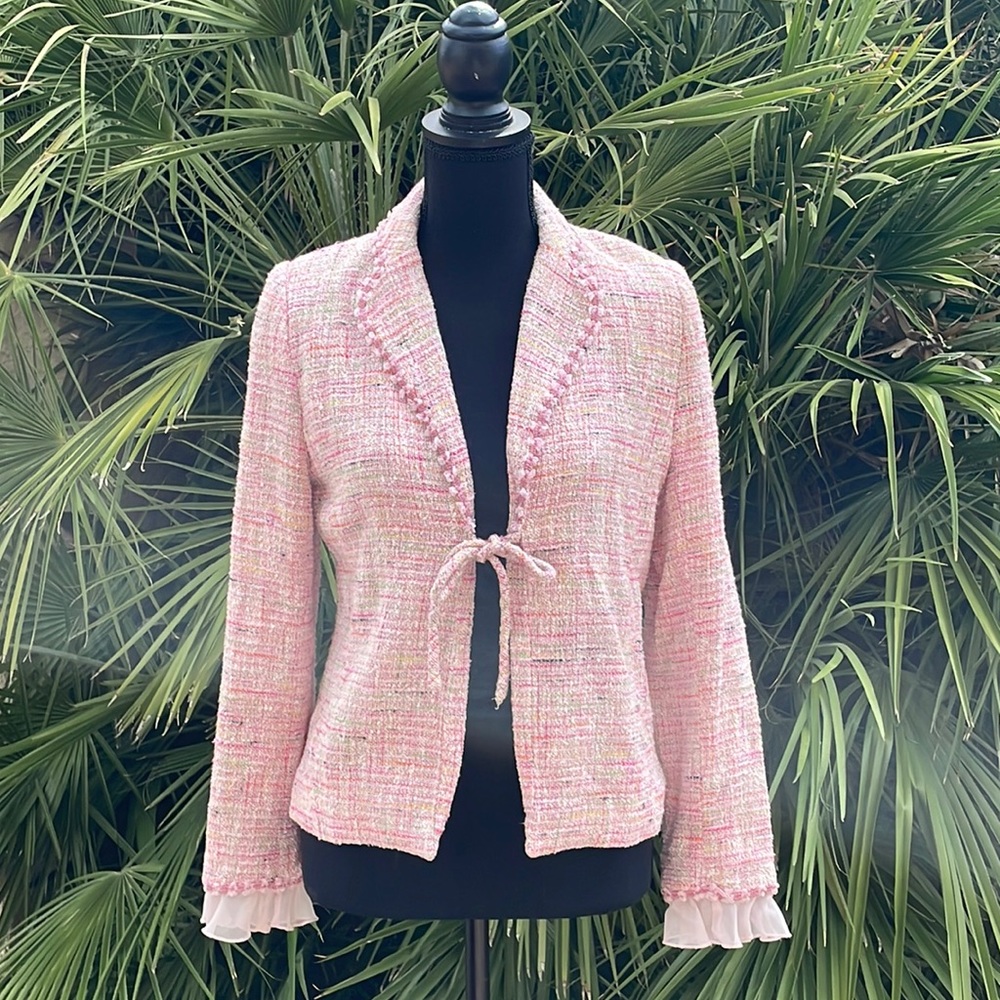 David Charles pink blazer